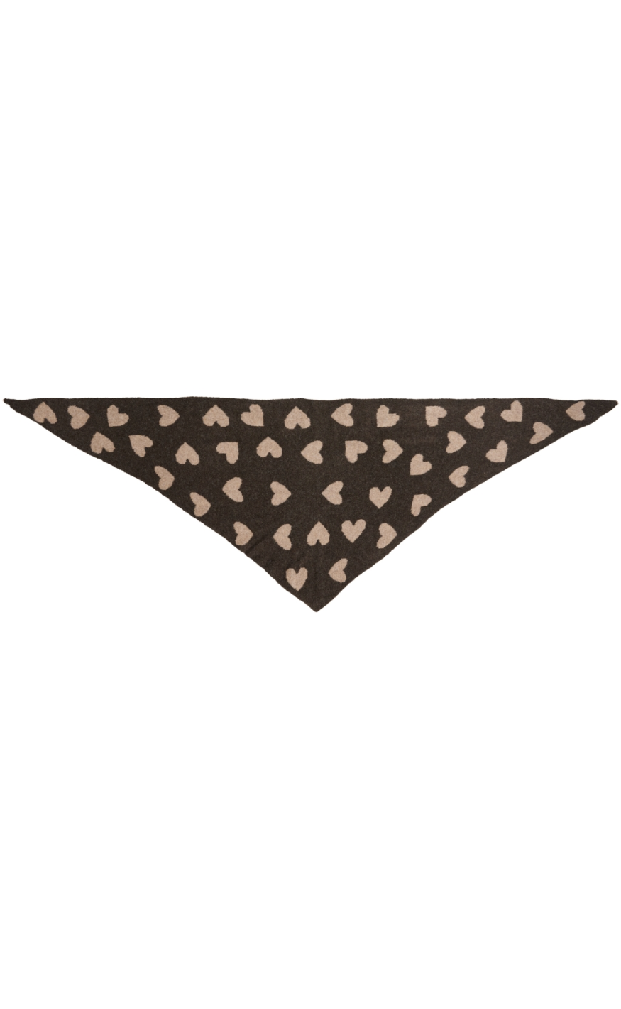 Marta Du Chateau Skjerf - Topppy - Taupe/Coffee